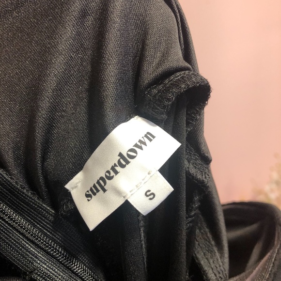 Superdown Strapless Slit Gown - Picture 6 of 7